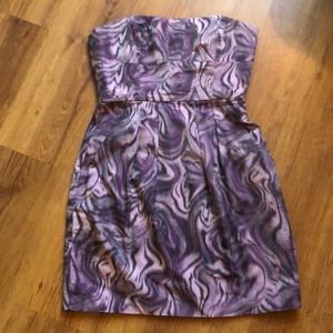 BCBG Maxazria strapless dress